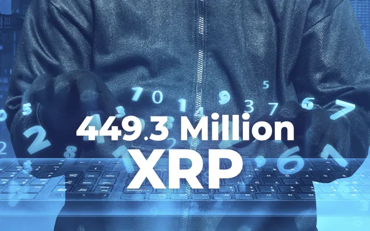 449.3 Million XRP Wired by Anonymous Whale and Binance