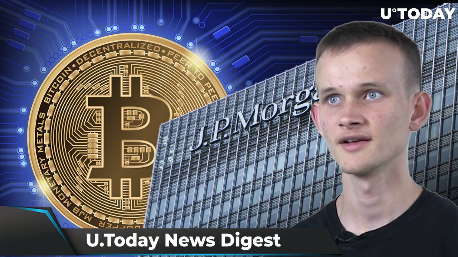 Bitcoin Tanks to $42K for 3 Reasons, JPMorgan Has Bearish Warning About ETH, Buterin Suggests New Fee Structure for ETH: Crypto News Digest by U.Today