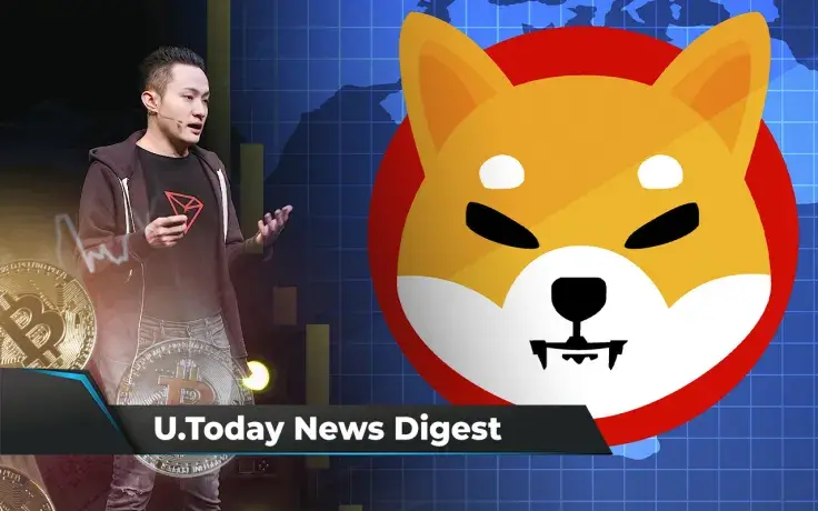 SHIB Profitability Rate Drops to 44%, Peter Brandt Issues Major ETH Warning, Justin Sun Buys BTC on the Dip: Crypto News Digest by U.Today