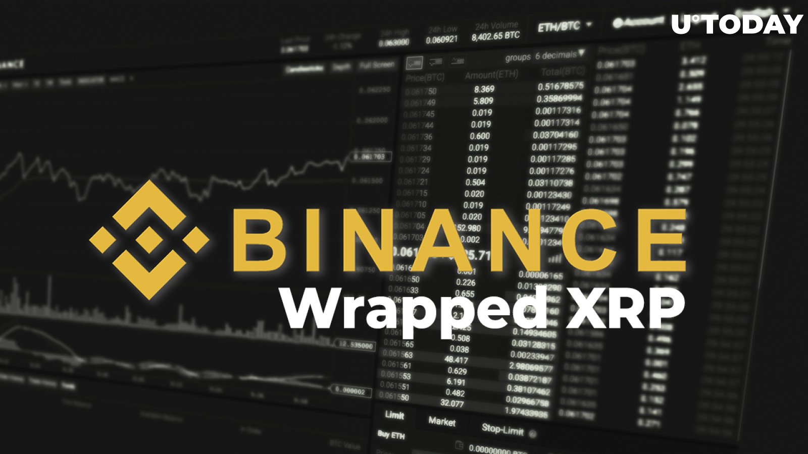 wXRP Added by Binance, Deposits and Trading Are Open
