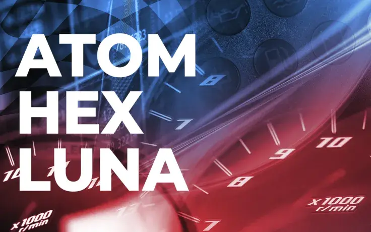 ATOM, HEX and LUNA Leading Altcoin Rally with Average 10% Growth in Last 24 Hours