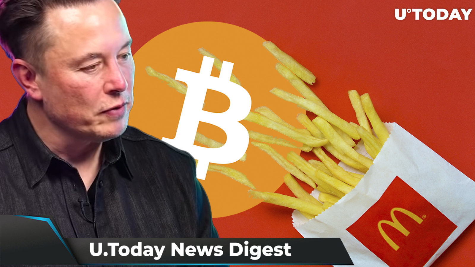 Elon Musk Urges McDonald’s to Accept DOGE, SHIB Accepted by SuperJeweler, BTC Could Be Hacked with Quantum Computers: Crypto News Digest by U.Today