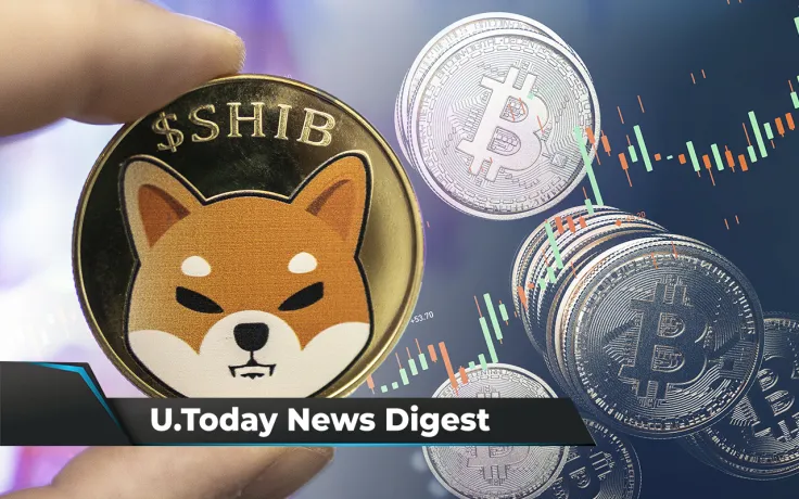 SHIB to Start Trading on Brazil’s Foxbit, JPMorgan Predicts BTC Could Hit $150,000, 46.7 Million SHIB Burned: Crypto News Digest by U.Today