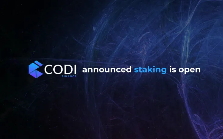 Codi Announces Its Roadmap Following the Introduction of the Staking Feature