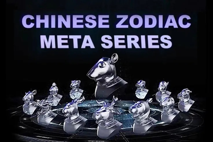 Digital Zodiac Heads Surface on APENFT Marketplace: Decentralized World Welcomes Rare NFT Art Pieces