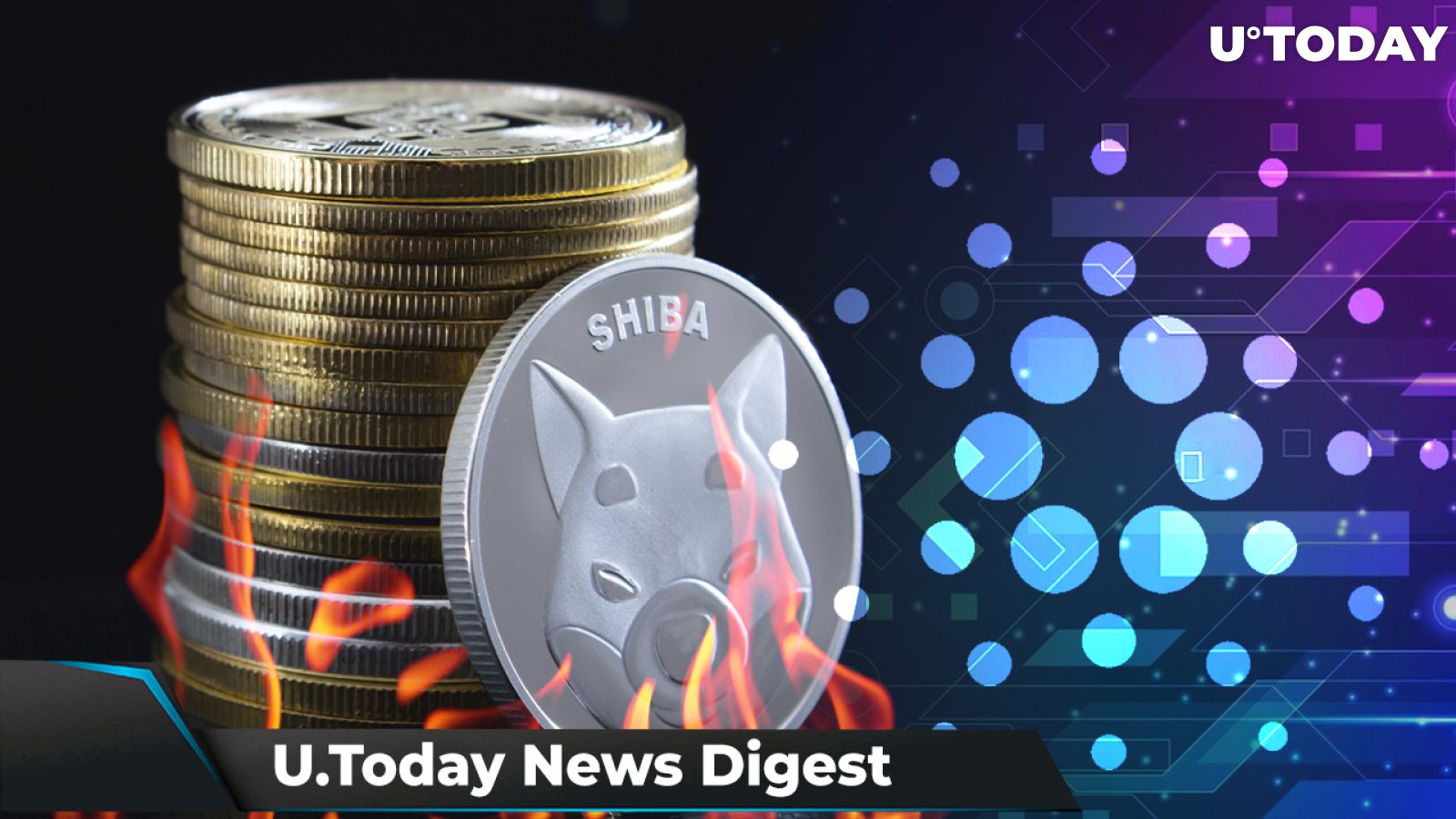 SHIB Burn Rate Spikes 190%, ETH Community Disagrees with Vitalik Buterin, Cardano Faces Institutional Inflows: Crypto News Digest by U.Today
