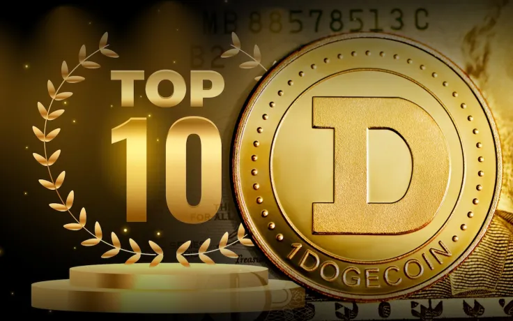 DOGE Makes It to Top 10 List by Trading Volume: Details 