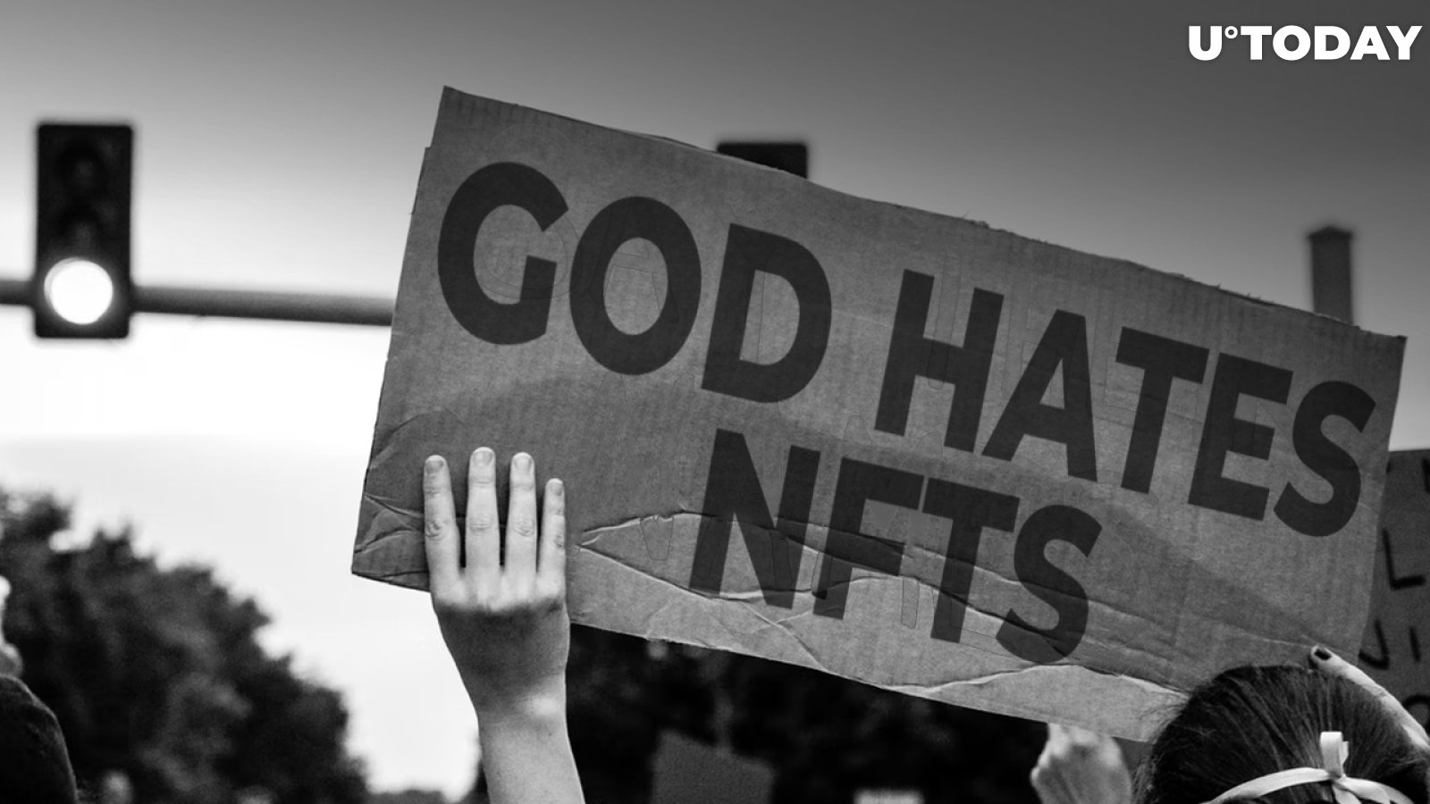 That Ridiculous Anti-NFT Protest Was Fake (Of Course)