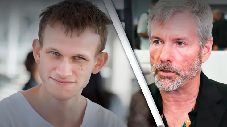 Ethereum's Vitalik Buterin Slams Michael Saylor as "Total Clown"