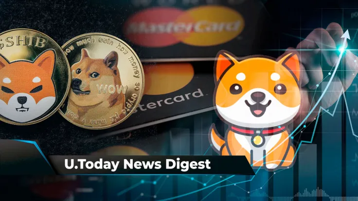 BabyDoge Holder Count Hits New ATH, SHIB and ADA Accepted at 90 Million Mastercard Merchants, Ripple Expands into UAE: Crypto News Digest by U.Today