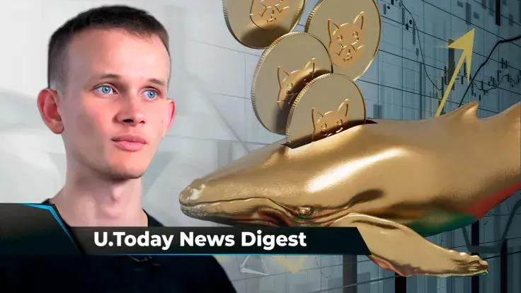 SHIB Trading Volumes Add 114%, Vitalik Buterin Slammed After Tweeting on Censorship Resistance, This Drives Whales to Buy More SHIB: Crypto News Digest by U.Today