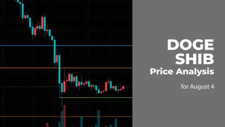 DOGE and SHIB Price Analysis for August 4