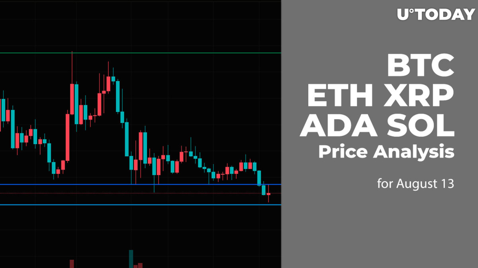 BTC, ETH, XRP, ADA and SOL Price Analysis for August 13