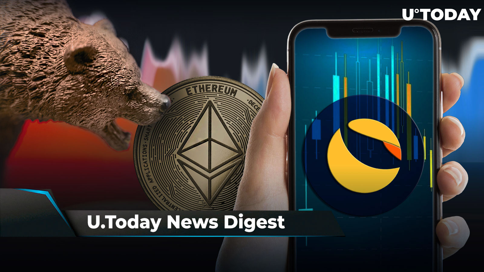 LUNC Becomes Major Gainer Among Top 100 Cryptos, SHIB Nears Price Breakout, ETH Bears Lose $300 Million in One Hour: Crypto News Digest by U.Today