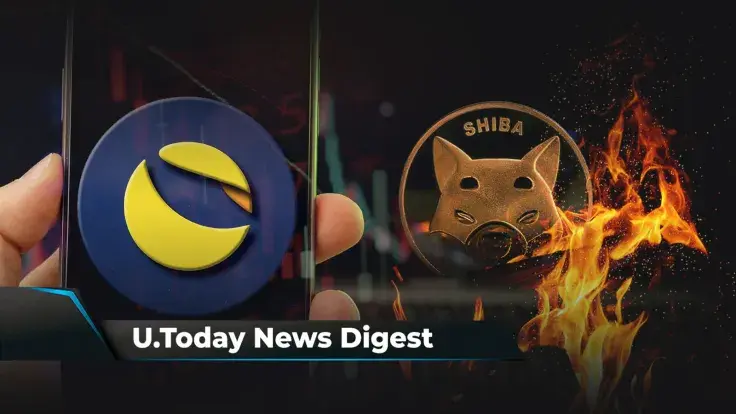 LUNC Close to Plunge to 0, SHIB Burn Rate Spikes 1,502%, Ripple Teams Up with Armin van Buuren’s Label: Crypto News Digest by U.Today
