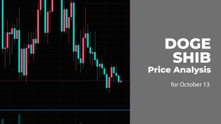 DOGE and SHIB Price Analysis for October 13