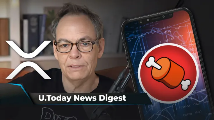 Max Keiser Reveals Whether He Holds XRP, BONE Surges 8%, Michael Saylor Pitches Bitcoin to Ray Dalio: Crypto News Digest by U.Today