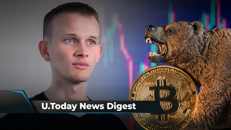 New Meme Token “Supported” by Vitalik Buterin, BabyDoge Surges on New Listing, Here’s Why This BTC Bear Market Is Different: Crypto News Digest by U.Today