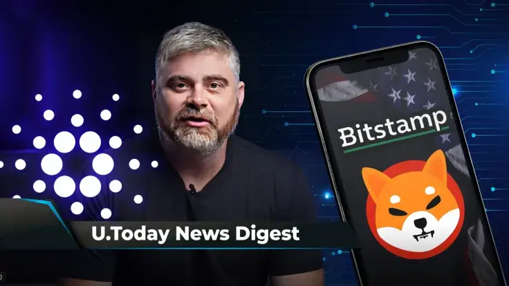 XRP Forms First “Golden Cross” in Months, BitBoy Says ADA Listing on FTX May Threaten Cardano, Bitstamp Brings SHIB to U.S.: Crypto News Digest by U.Today