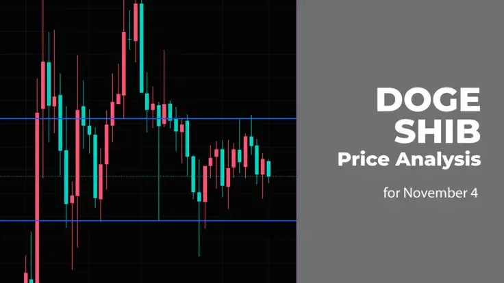 DOGE and SHIB Price Analysis for November 4