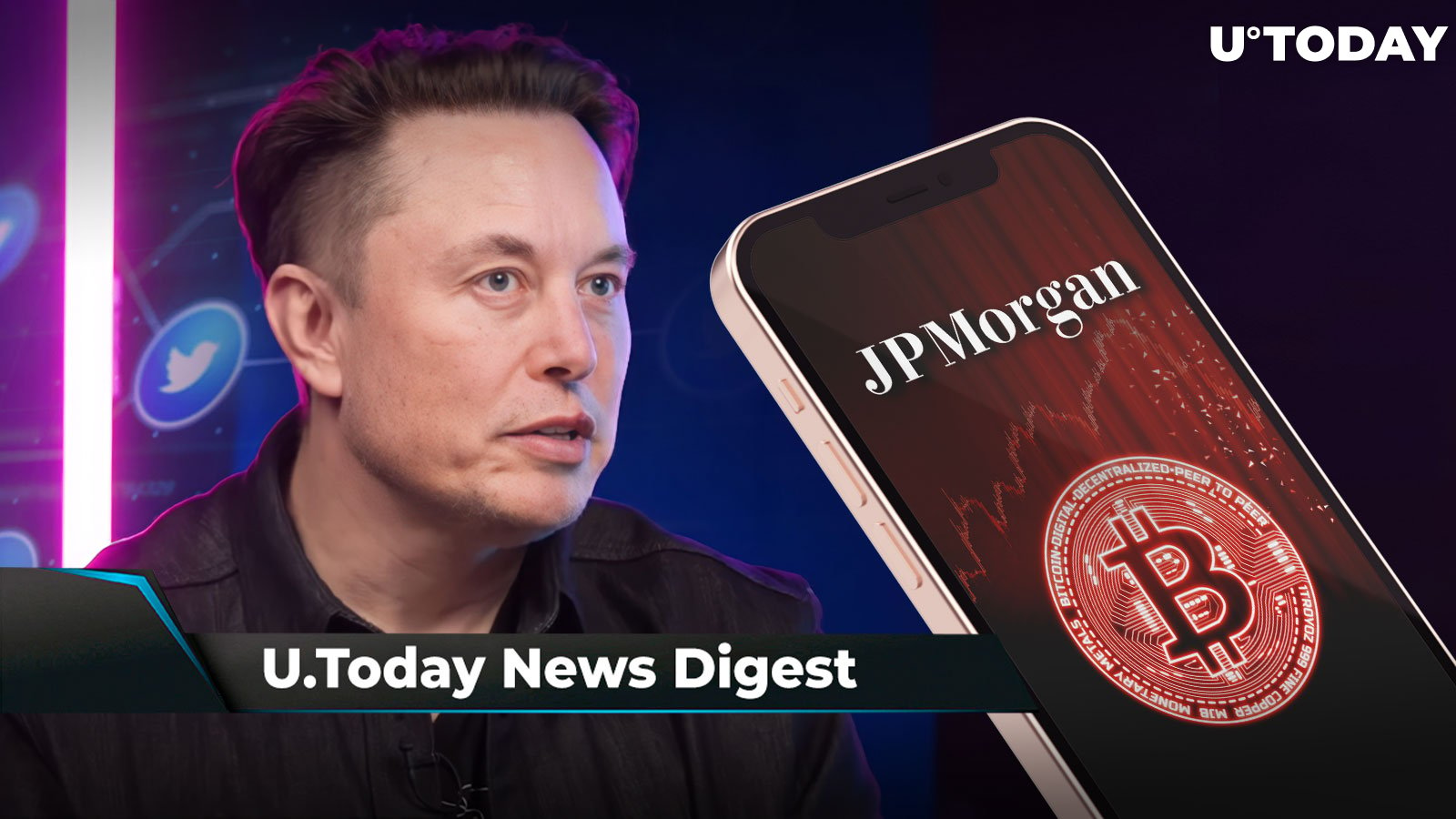 JPMorgan Believes BTC Will Drop to $13,000, Elon Musk Shares Twitter’s Plans, Arthur Hayes Predicts SOL for $3 and ETH for $750: Crypto News Digest by U.Today
