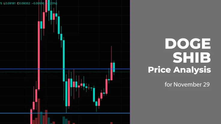 DOGE and SHIB Price Analysis for November 29