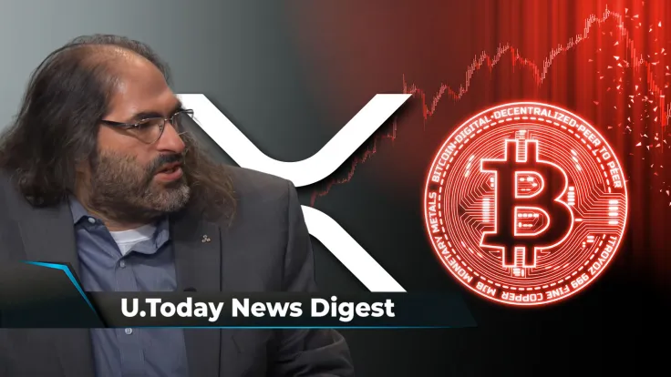 Ripple CTO Explains XRP II, 1 Trillion SHIB Moved to Coinbase, Another BTC Price Model Fails: Crypto News Digest by U.Today