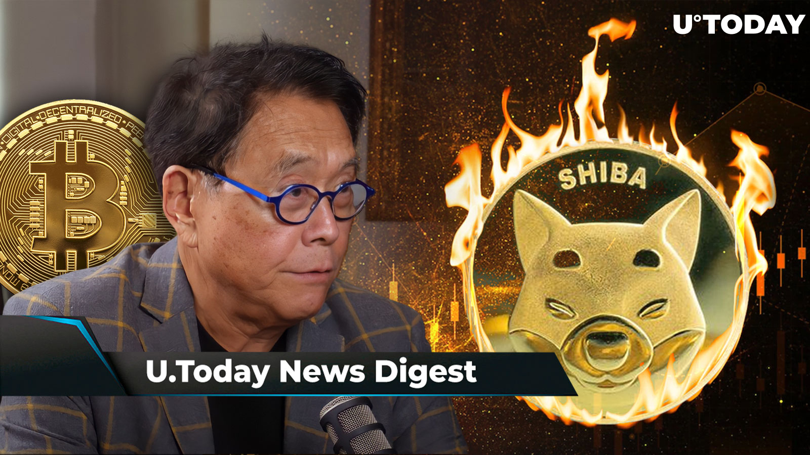 Robert Kiyosaki Names BTC Price Driver, Charles Hoskinson Shares Rumors on Ripple Lawsuit Settled This December, SHIB Burn Rate up 900%: Crypto News Digest by U.Today