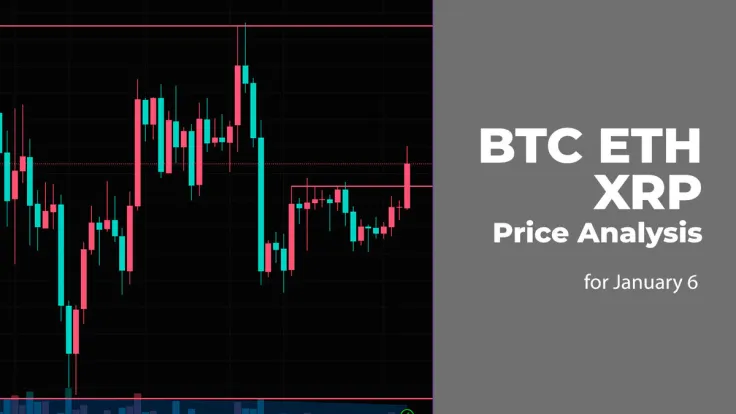 BTC, ETH and XRP Price Analysis for January 6
