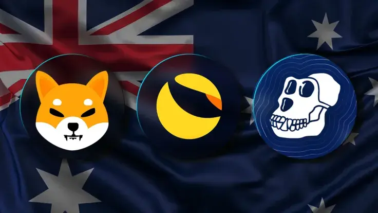 Shiba Inu (SHIB), Luna Classic (LUNC), and ApeCoin (APE) Listed by Australian Crypto Exchange