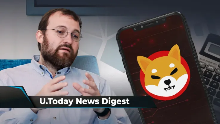 Charles Hoskinson Might Be Guest on Joe Rogan’s Podcast, 270 Billion SHIB Moved by Bankrupt Broker, LBRY Advocates for Coinbase Relisting XRP: Crypto News Digest by U.Today