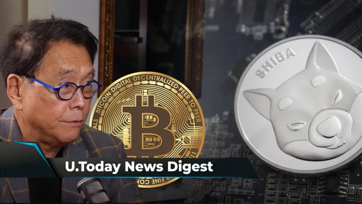 Robert Kiyosaki Predicts BTC to Hit $500,000 by 2025, SHIB Can Reach $1 Thanks to These Drivers, Death Cross Comes to BTC: Crypto News Digest by U.Today