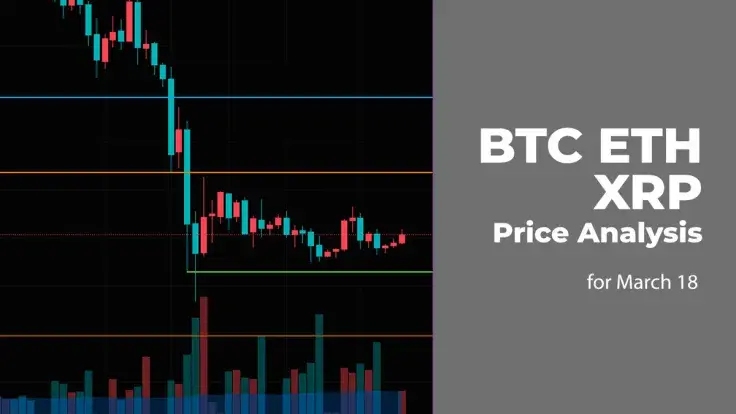 BTC, ETH and XRP Price Analysis for March 18