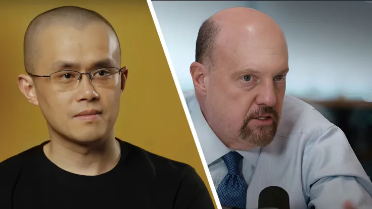 Jim Cramer Says Binance 'Way Too Sketchy,' Binance CEO CZ Reacts