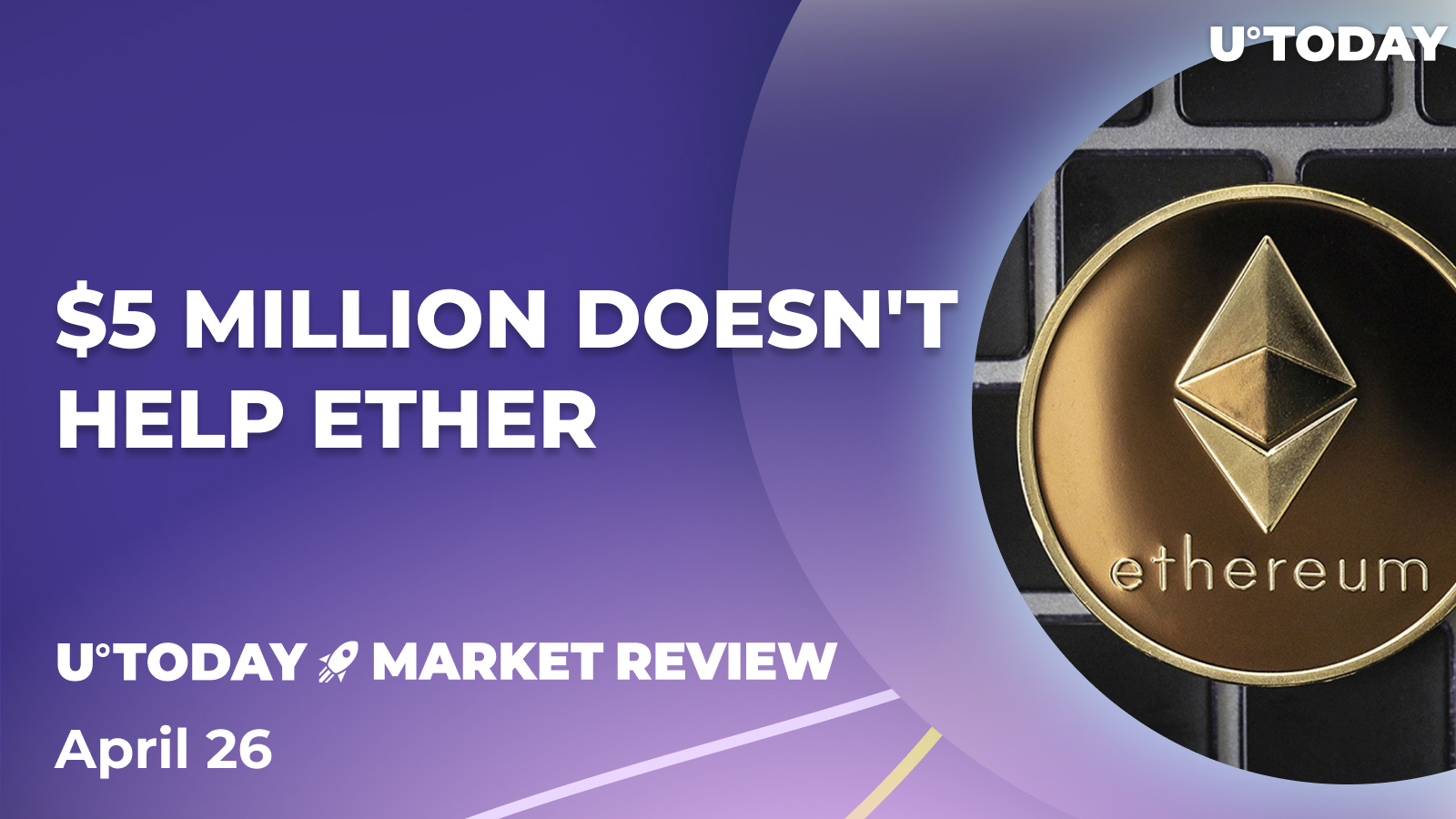 Ethereum's $5 Million Per Day Burn Not Helping Market Price 