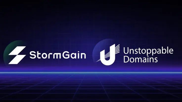 StormGain Trading Platform Partners With Unstoppable Domains, Announces Promo Campaign