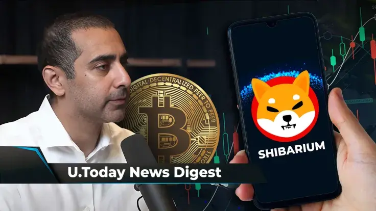 Shibarium Beta Hits New Milestones, Former Coinbase CEO Loses $1 Million BTC Bet, Rapper Soulja Boy 'Done Got Rich Off PEPE': Crypto News Digest by U.Today