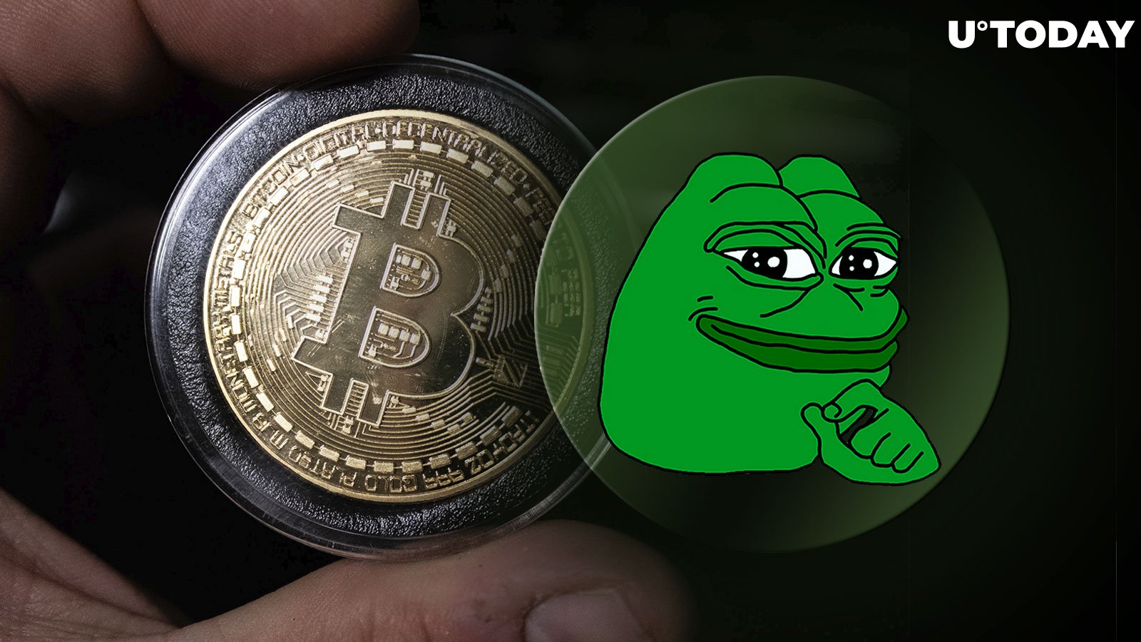 Pepe, New Meme Coin on the Block, May Signal Trouble for Bitcoin