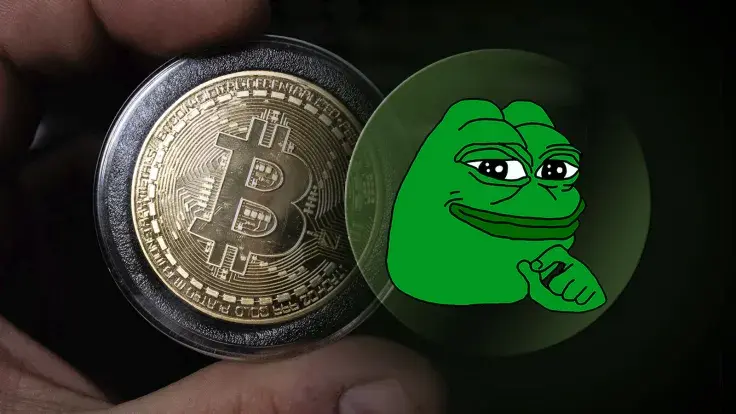 Pepe, New Meme Coin on the Block, May Signal Trouble for Bitcoin
