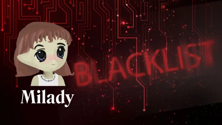 Top 3 Holders of LADYS Token Blacklisted
