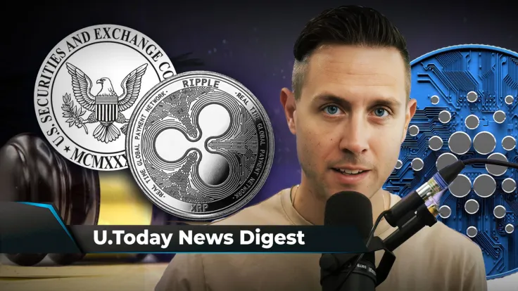 SEC Emails Suggest XRP Is Not Security, SHIB Scores New Listing, ADA to Reach $500 Billion Market Cap, Says Crypto Capital Venture CEO: Crypto News Digest by U.Today