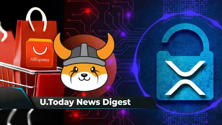 FLOKI Now Usable on AliExpress; SHIB, BTC, ETH Can Be Used to Buy Nike, Apple via Crypto.com; 1 Billion XRP Unlocked From Escrow: Crypto News Digest by U.Today