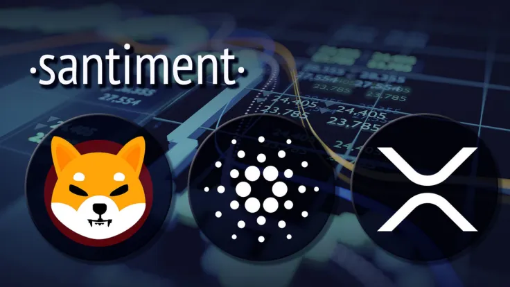 XRP, ADA and SHIB Are Undervalued, Santiment Says