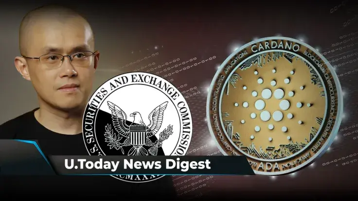 ADA Among Cryptos at Risk of Delisting by Robinhood; SHIB, BTC, ETH Accepted by 440 Merchants in France; Binance CEO Comments on SEC Crackdown: Crypto News Digest by U.Today