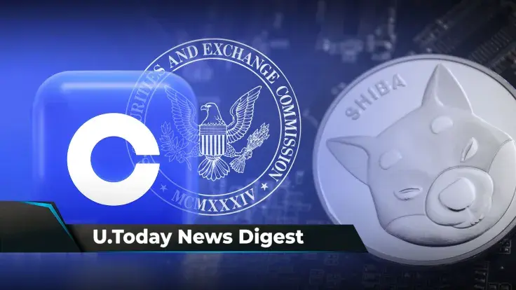 SEC Finally Answers Coinbase, Shytoshi Kusama Says 'Something Physical Is Coming' for SHIB, XRP Trading Pair Listed on Australian Exchange: Crypto News Digest by U.Today