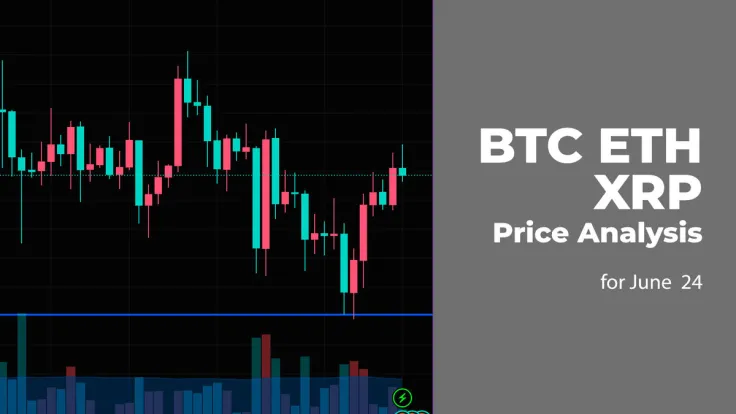 BTC, ETH and XRP Price Analysis for June 24