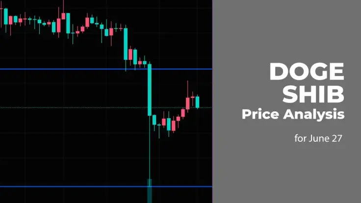 DOGE and SHIB Price Analysis for June 27