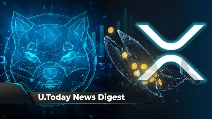 SHIB Price Takes U-Turn as Shytoshi Kusama Unveils Epic Teaser, 360 Million XRP Bought by Whales, Fidelity Refiles for Spot Bitcoin ETF: Crypto News Digest by U.Today