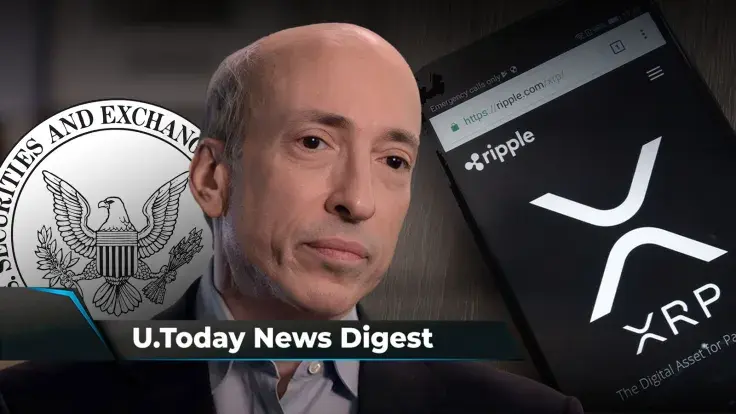 SEC Comments on Rumors of Gensler's Resignation, Shibarium's BONE Pumping, Ripple Unlocks One Billion XRP From Escrow: Crypto News Digest by U.Today