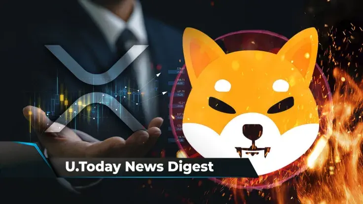 Shiba Inu Coming to Canada With Major Partnership, XRP Tops $0.8 After Price Spike, Dormant SHIB Wallet Awakens to Help Burn 113 Million SHIB: Crypto News Digest by U.Today